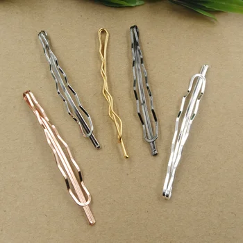 

Antique Bronze/Gold/Silver/Black Vintage Barrettes Hair Bobby Hairpins ,DIY Hairgrips Jewelry Finding Accessories 30pcs