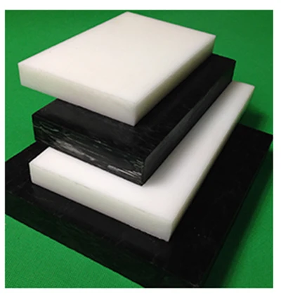black white POM Plate