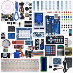Weikedz UNO R3 проект полной Starter Kit с урок CD, UNO R3, перемычка, для ар-du-ино