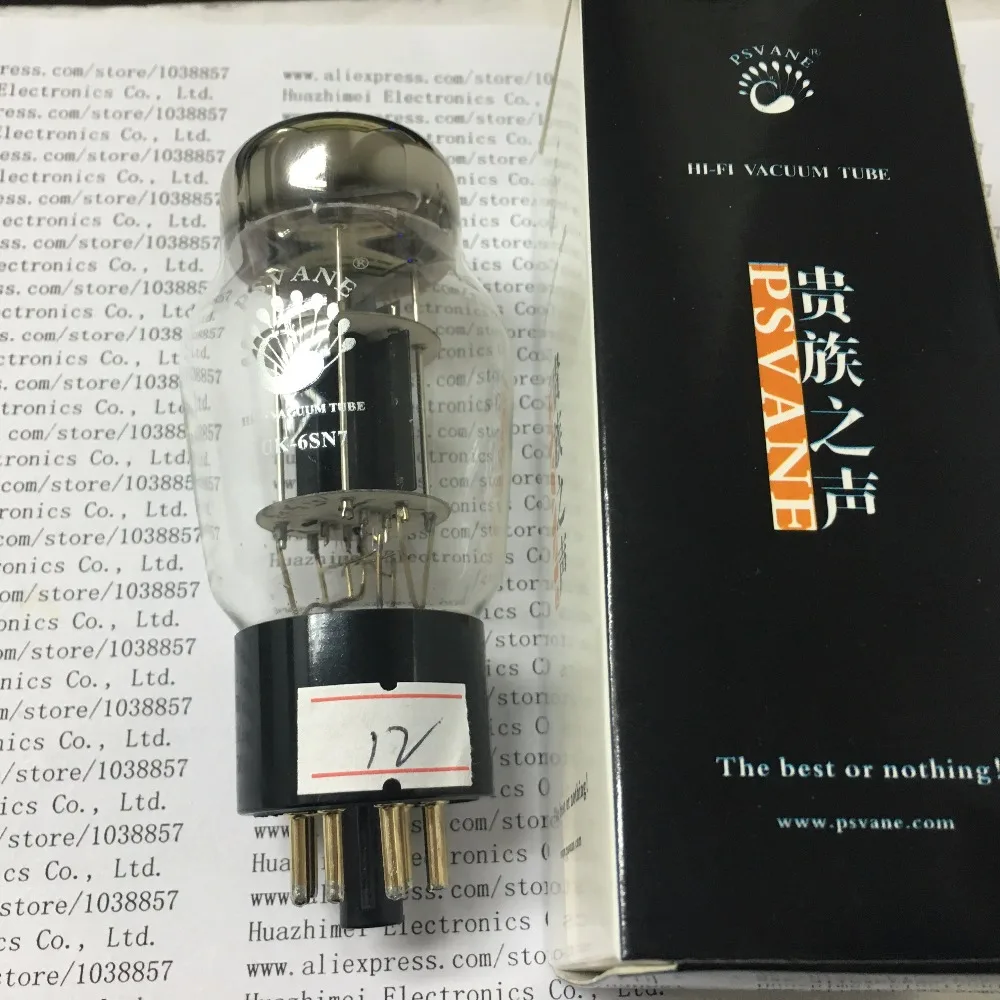

2PCS/LOT PSVANE 6SN7 UK-6SN7 Vacuum Tubes generation 6N8P 6H8C CV18