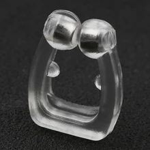 1 шт. силиконовый зажим для носа антихрап ночной сон анти зажим против храпа для остановки храпа