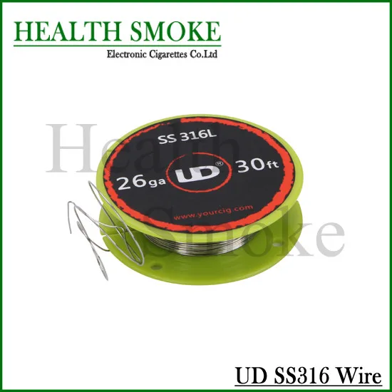 

NEW 100% Original Youde UD Stainless Steel SS316L Wire with 28ga 26ga 24ga (10m/roll)