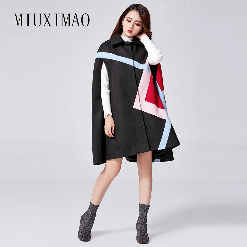 Chaud Manteau Et 2017 De Arrivée Impression Turn Pardessus Manteaux Modèle down Cru L'europe Laine D'hiver Femmes Automne Nouvelle Collar 4IZO8w