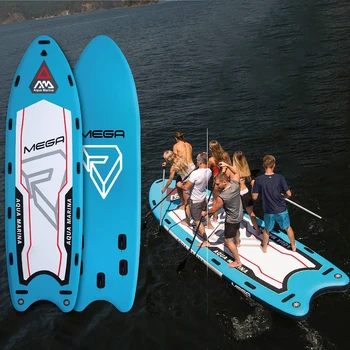

Mega 18'1" inflatable big stand up paddle board for big giant ISUP