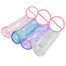16cm Penis Extender Sleeve Sex Toys Penis Extensions,Penis Sleeve,Stimulating Penis Extension Sleeve, Adult Sex Toys For Women