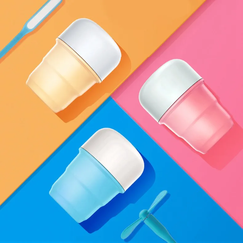 

280ML Usb mini humidifier home quiet bedroom air small moisturizer car spray hydrating Folding retractable portable humidifier