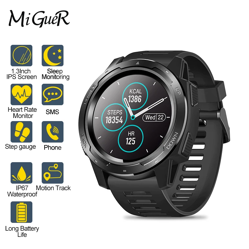 

Zeblaze VIBE 5 Color Display Screen IP67 Waterproof Heart Rate Long Battery Life Multi-sports Modes Fitness Tracker Smart Watch