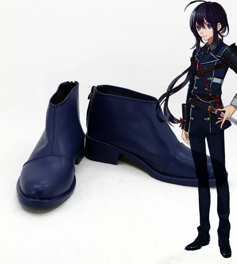 

Game Touken Ranbu Online namazuo toushirou cosplay shoes Anime boots High quality Custom-made