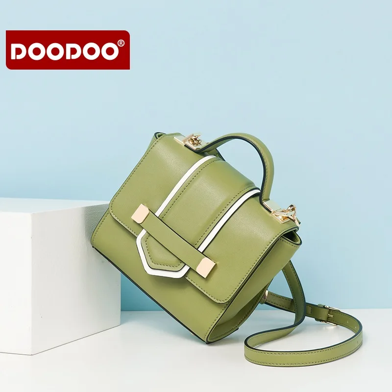 

Original DOODOO Famous Brands 2018 New Women Bag Handbags Crossbody Bags Vintage Messenger Bags For Girls Bolsos Mujer