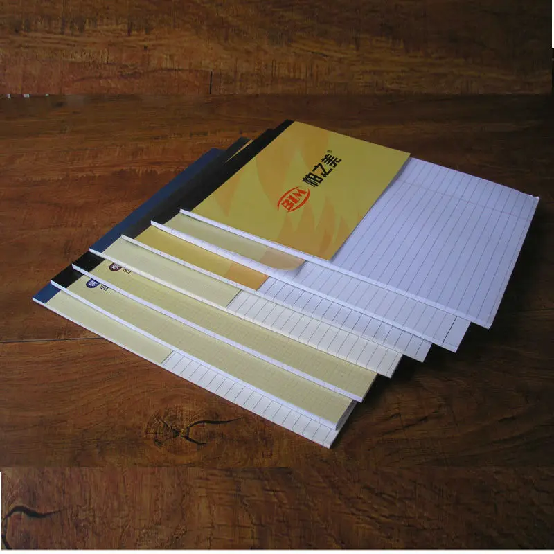 

4PCS/lot A4 size high-quality paper writing pad memo pad notebook sketchbook composition book office school supplies 1113