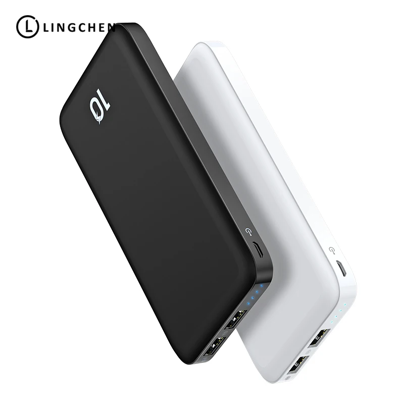 LINGCHEN 10000 мАч запасные аккумуляторы для телефонов Xiaomi батарея зарядное устройство
