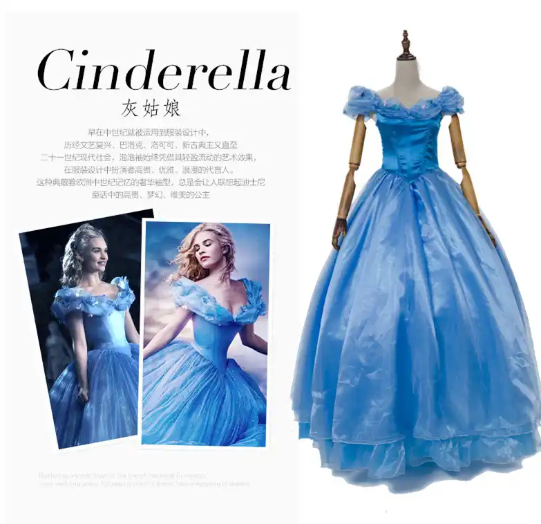 Costumes D Halloween Pour Femmes Adultes Robe De Princesse Deguisement Cosplay Cendrillon Pour Fete Aliexpress