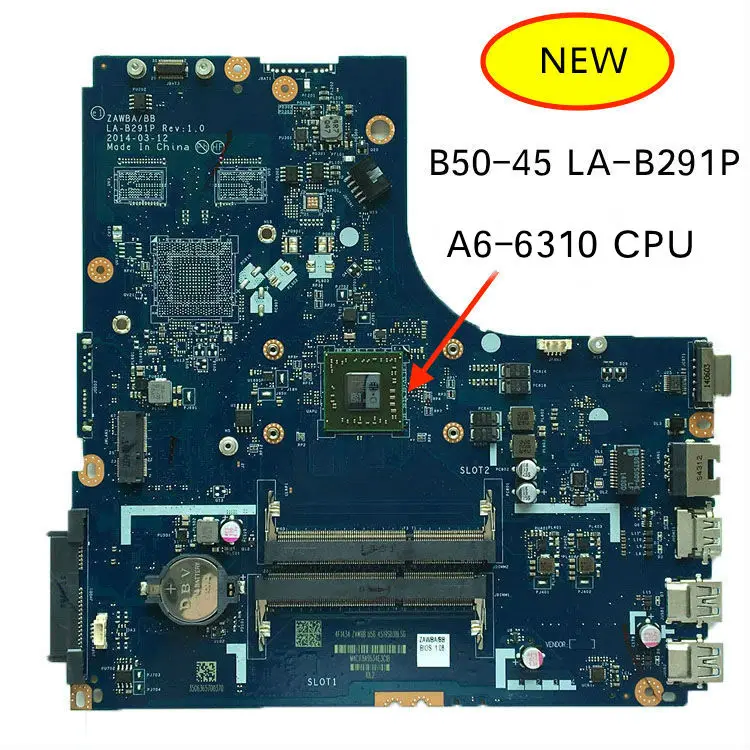 Новый Для Lenovo B50-45 ZAWBA BB LA-B291P ноутбук pc материнская плата | Компьютеры и офис