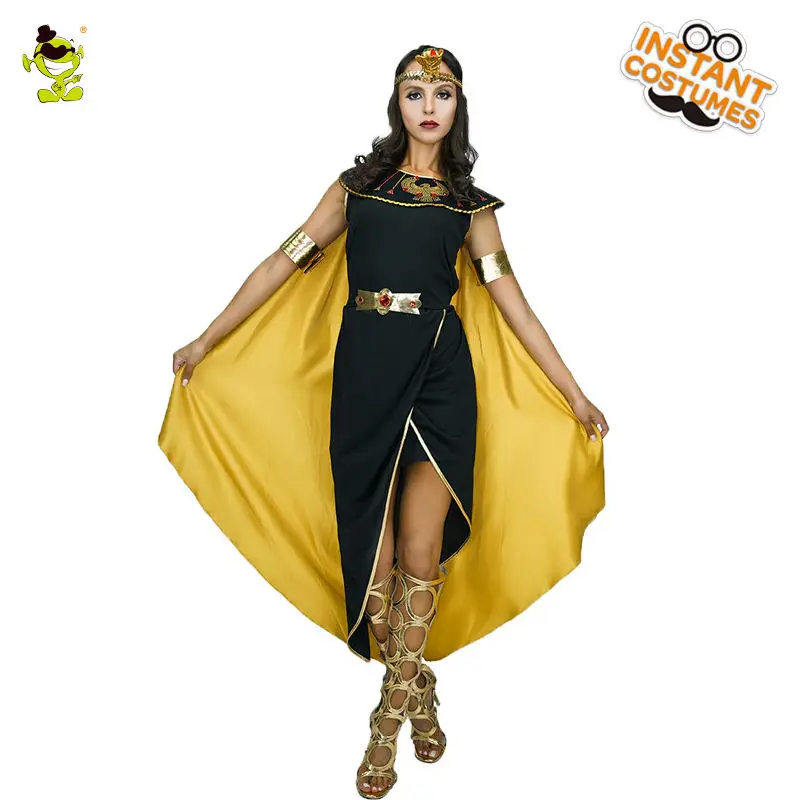 

Ancient Egyptian Costumes Pharaoh Empress Cleopatra Queen Priest Halloween Cosplay Clothing for Women's Fancy Dress Outfits