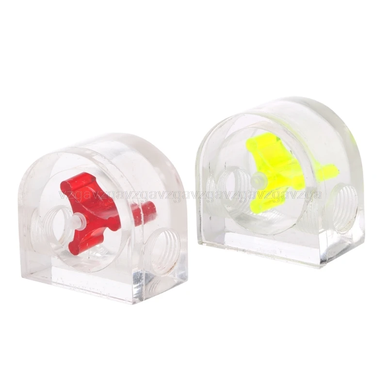 

Computer PC Water Cooling System Water Flow Meter Speedometer Waterproof Sealing JUN20 dropship