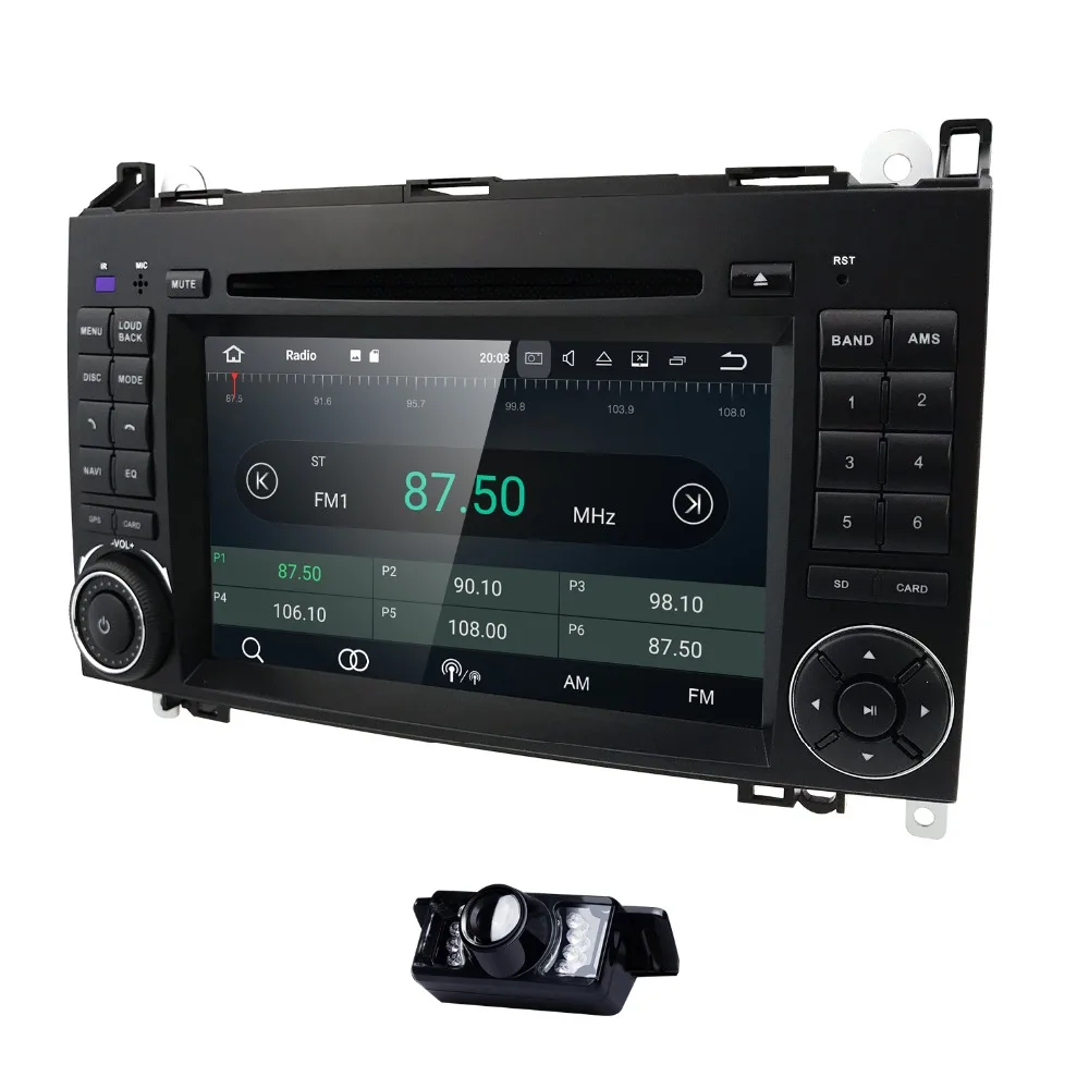 Perfect Android 8.0 PX5 Car DVD for Mercedes Benz Sprinter Vito W169 W245 W469 W639 B200 GPS Radio DAB Stereo 8OctaCore 4GBRAM with WIFI 5