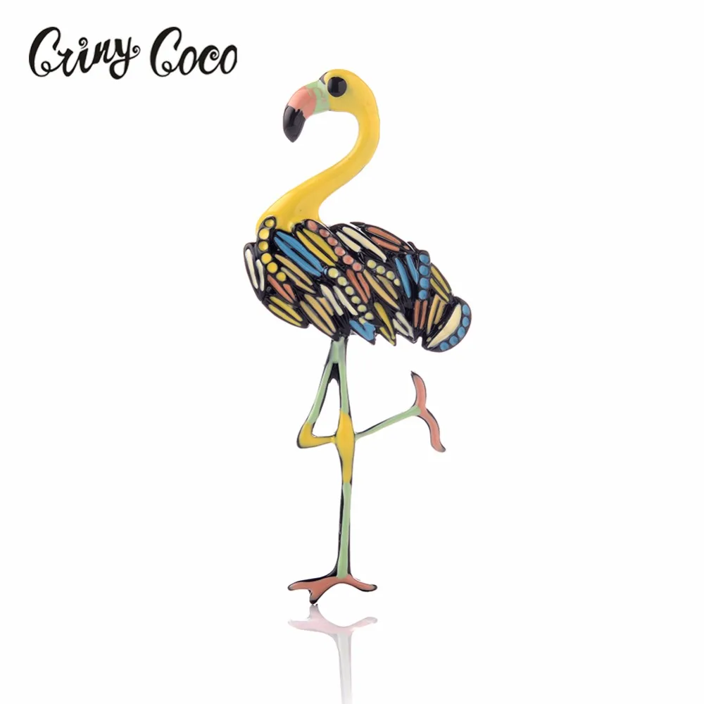 

Cring CoCo Cartoon Cute Bird Animal Enamel Brooch Pin Badge Decorative Pins Jewelry Style Brooches For Women Gift