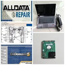 alldata auto repair software 10.53 and mitchell on demand 2015 car repair 2in1 with 1tb hdd installed well in new laptop z485