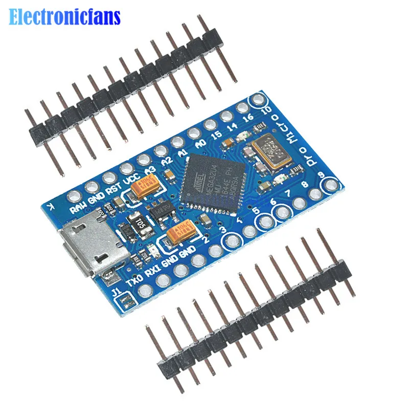 Плата Pro Micro ATmega32U4 USB 5 в 16 мгц модуль Repalce ATmega328 для Arduino Leonardo R3 Mini Nano V3.0|pro micro|5v usbusb 5v |