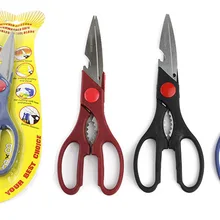 Бытовые многофункциональный из нержавеющей стали кухонные ножницы, кухонные ножницы может очистить весы открытых орех