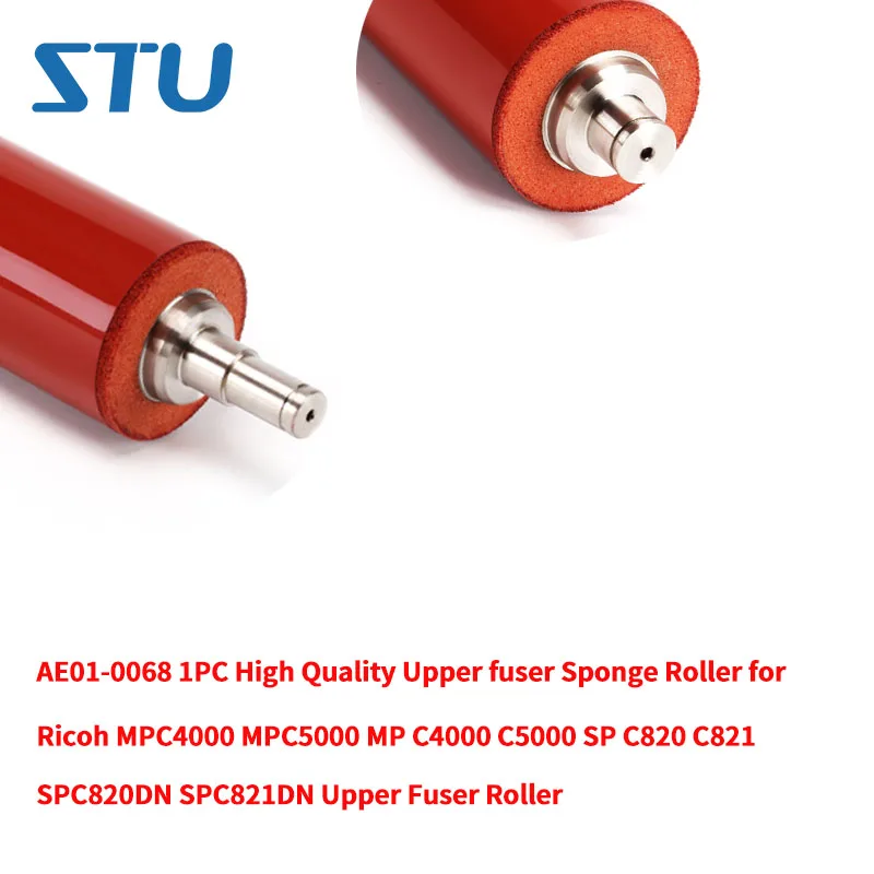 

AE01-0068 1PC High Quality Upper fuser Sponge Roller for Ricoh MPC4000 MPC5000 MP C4000 C5000 SP C820 C821 Upper Fuser Roller