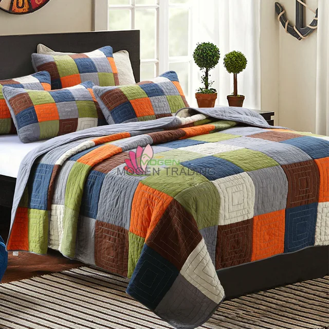 king patchwork quilt california king chausub handmade patchwork quilt set 3pcs wash cotton aircondition quilts bedspread bedcover bed sheets king size king patchwork quilt california king chausub handmade patchwork quilt set 3pcs wash cotton aircondition quilts bedspread bedcover bed sheets king size