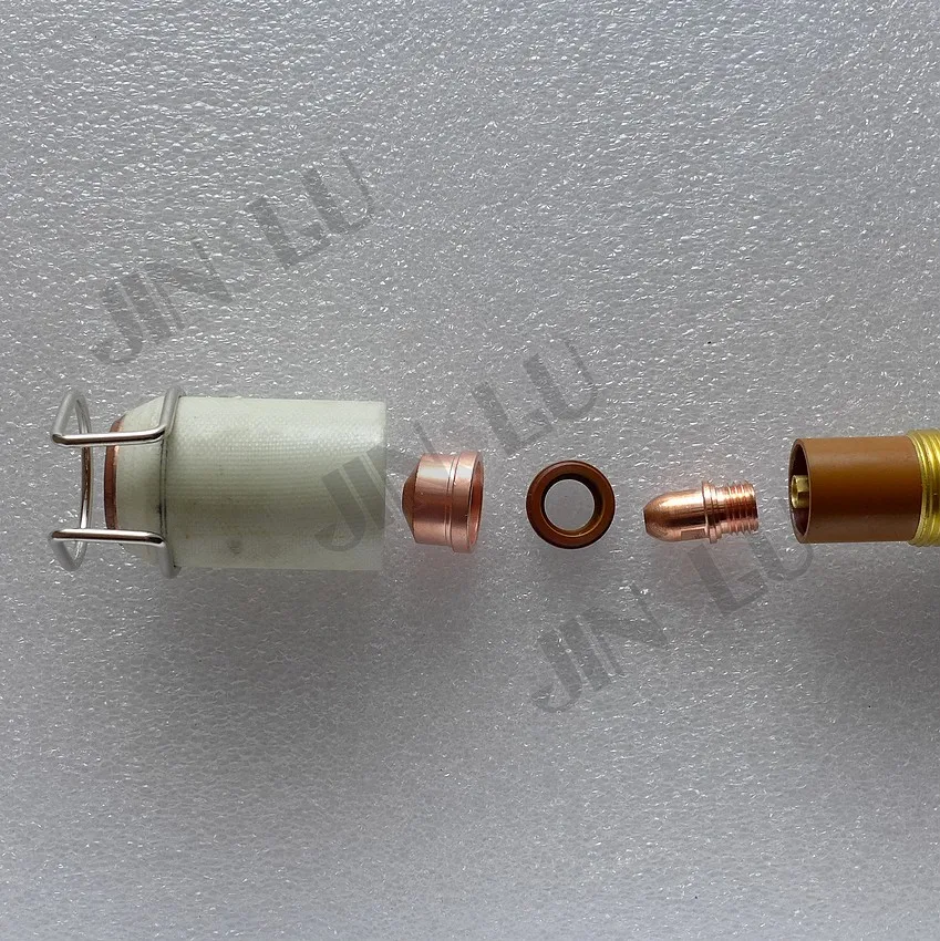 US $131.95 OEM Trafimet Type A141 CNC Straight Plasma Machine Torch With Central Connector 4M