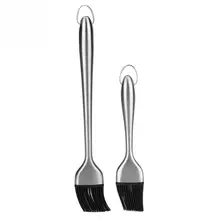 Масло барбекю гриль Кондитерская силиконовая кисточка для смазки с ручкой из нержавеющей стали инструмент для поливки мяса кухонные принадлежности гаджет