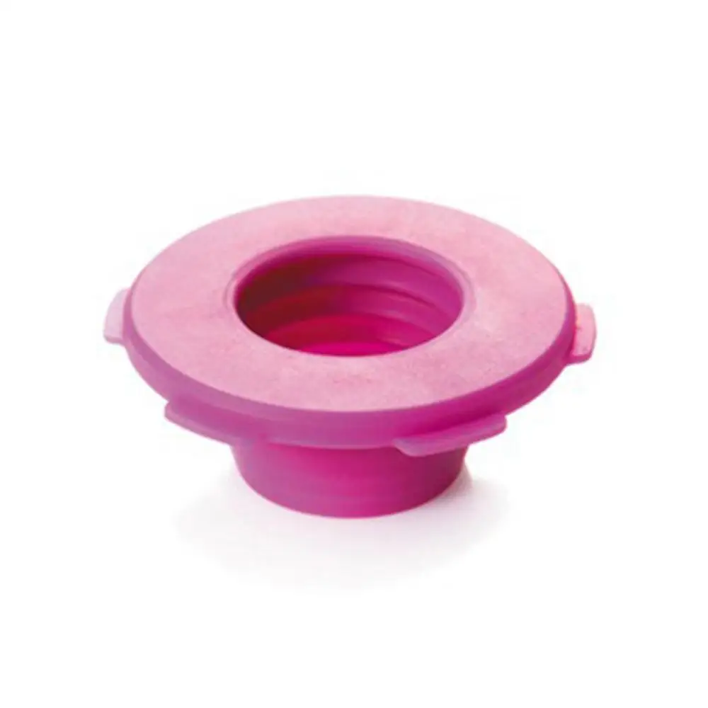 Трубопровод дезодорант Силиконовое кольцо шайба бак канализационная сливная заглушка контроль вредителей Mothproof ванная комната сливное кольцо - Цвет: Rose red