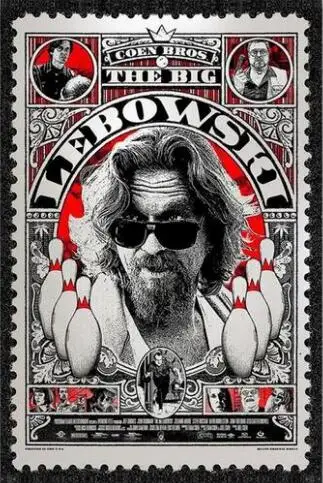 Большой Lebowski Jeff Bridge классический фильм шелковая фотокартина 24x36 дюймов 01 | Дом и