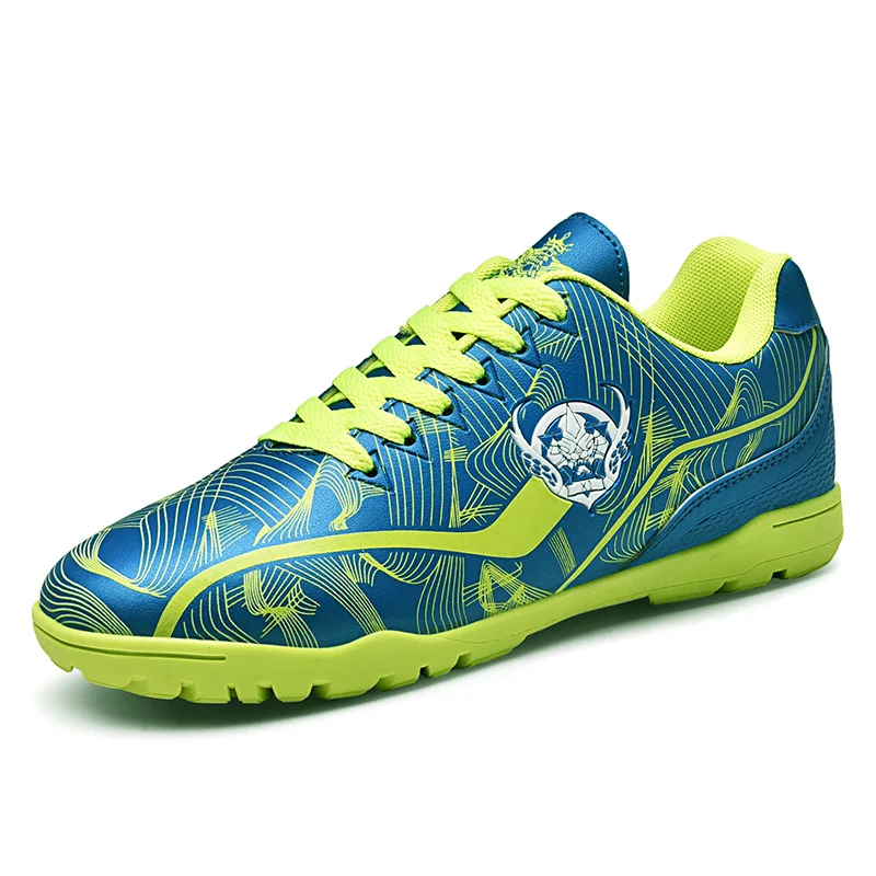 Caliente Zapatos de fútbol para hombre 2018 nuevo hombre zapatillas de deporte al aire libre Primavera Verano para hombre TF fútbol botas Mujer Zapatos de Futbol