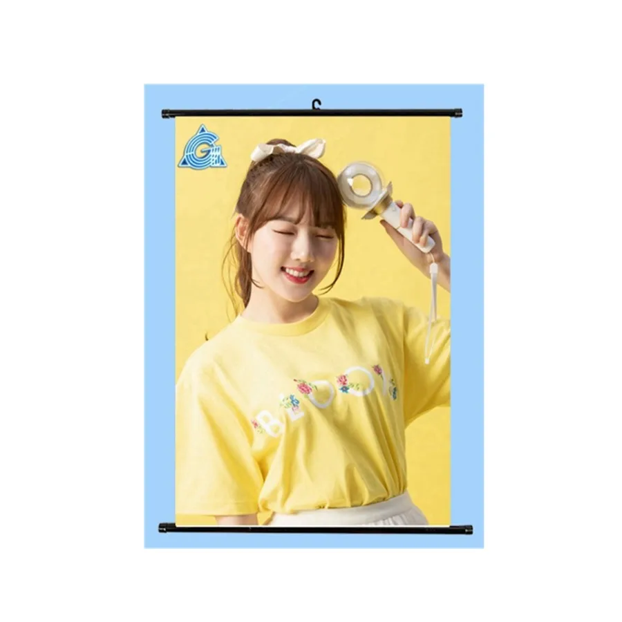 Kpop Gfriend членов повесить плакат вы Rin грех B мини прокрутки фотоальбом мкм J Ын ха дома любители украшения подарок - Цвет: 12