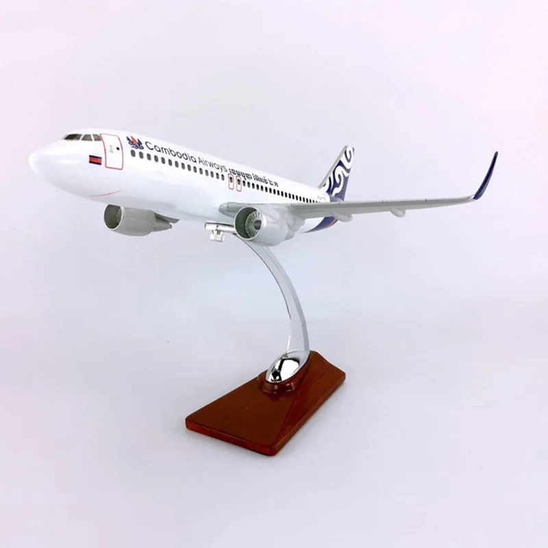 30 см Камбоджа Airbus A321 200 большие авиалинии игрушечные модели самолетов литье под