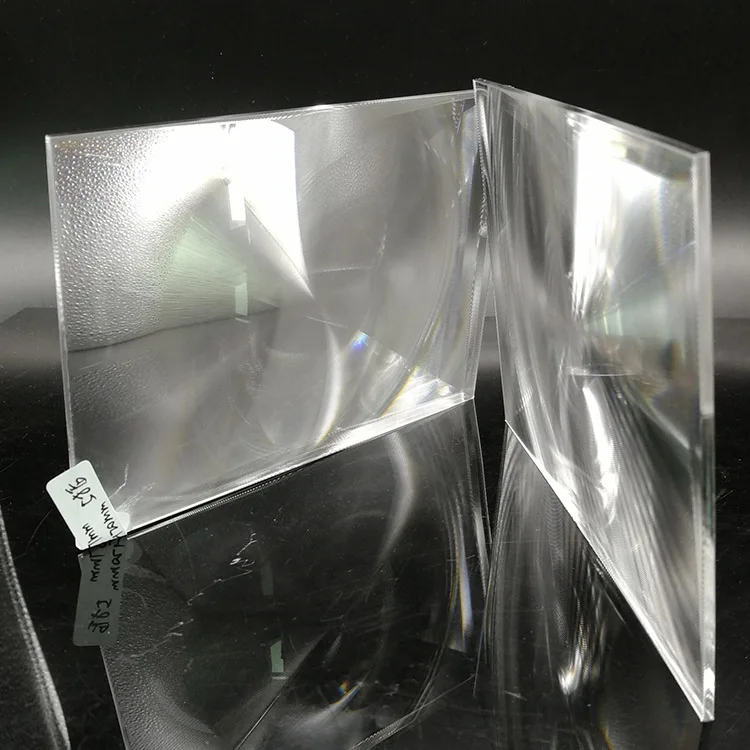 

2 pcs/set 183*110mm focal 185/120 rectangle optical pmma plastic Fresnel Lens for professional 7.0 inch diy projector kit lens