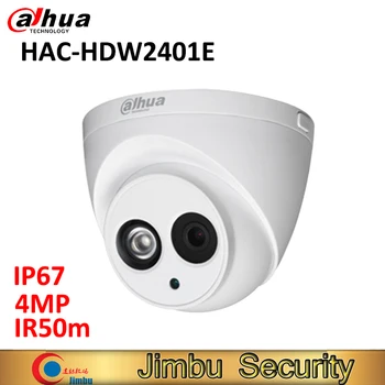 

Dahua HDCVI 4MP Dome camera HAC-HDW2401E waterproof IP67 4MP IR50M cctv security camera optional 6mm or 3.6mm