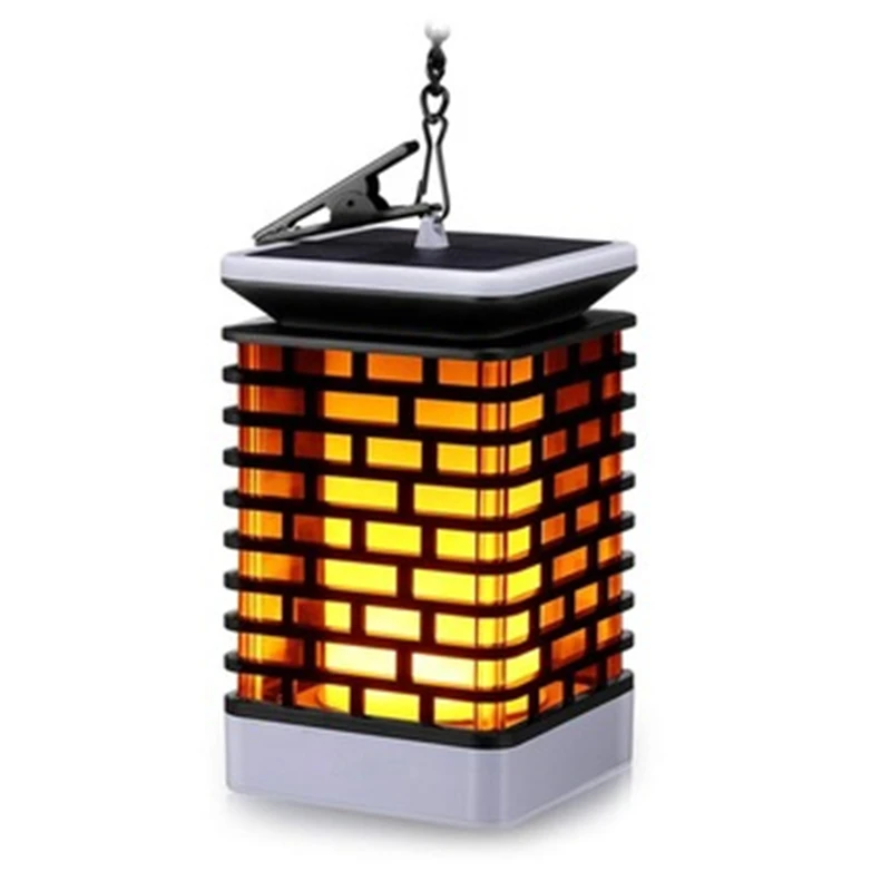 LED Solar Outdoor Garden Waterproof Light IP65 Quad Candle Squares Flickering Flame Hanging Decoration Lamp XiaoMi Foco Luz LED Solar Outdoor Garden Waterproof Light IP65 Quad Candle Squares Flickering Flame Hanging Decoration Lamp XiaoMi Foco Luz