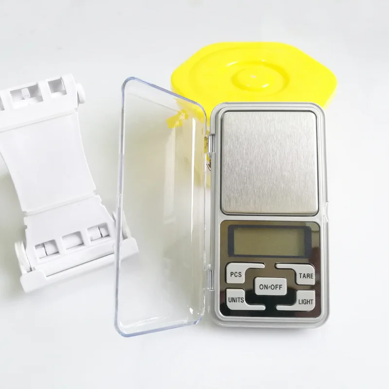 100200300500g x 0.01g0.1g Mini Pocket Digital Scale Kitchen Sterling Silver Jewelry Scales Balance Gram Electronic Scales (2)