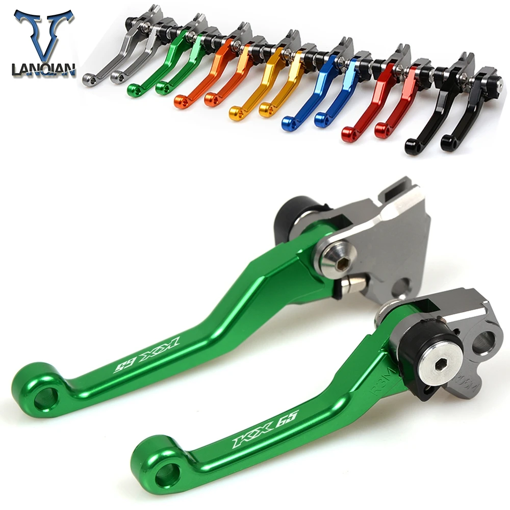 Dirt Bike Brake Clutch Levers Handle Motorcycle CNC Lever For Kawasaki