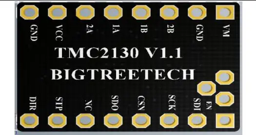 BIGTREETECH TMC2130 V3.0 SPI TMC2208 TMC2100 шаговый двигатель драйвер модуль с радиатором Mute Для Ramps1.6 3d принтер SKR V1.3 мкс