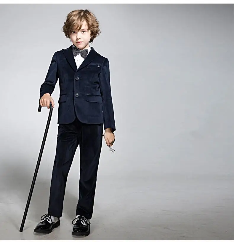 

Custom Boys 3 piece suit male flower children's clothes get married the groomsman dress(Jacket+Pants)Boy's Formal Wear Suits