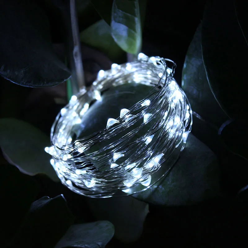 20 50 100 светодиодный Звездное Строка фонари батареи фея Micro СВЕТОДИОДНЫЙ прозрачный Медный провод для вечерние рождественское свадебное 5 видов цветов