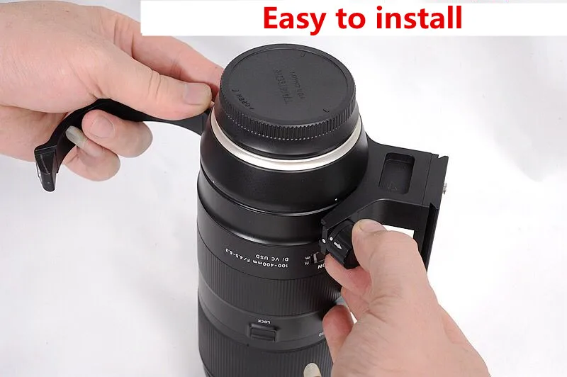  Lens Collar Support Tripod Mount Ring for Tamron 100-400mm f/4.5-6.3 Di VC USD(A035) Bottom is ARCA