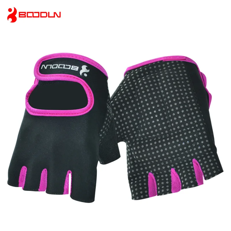 

BOODUN Hot Sale Summer Cycling Gloves Men Women Bike Bicycle Gloves Non-slip Breathable Climbing Sport Bodybuilding Gloves