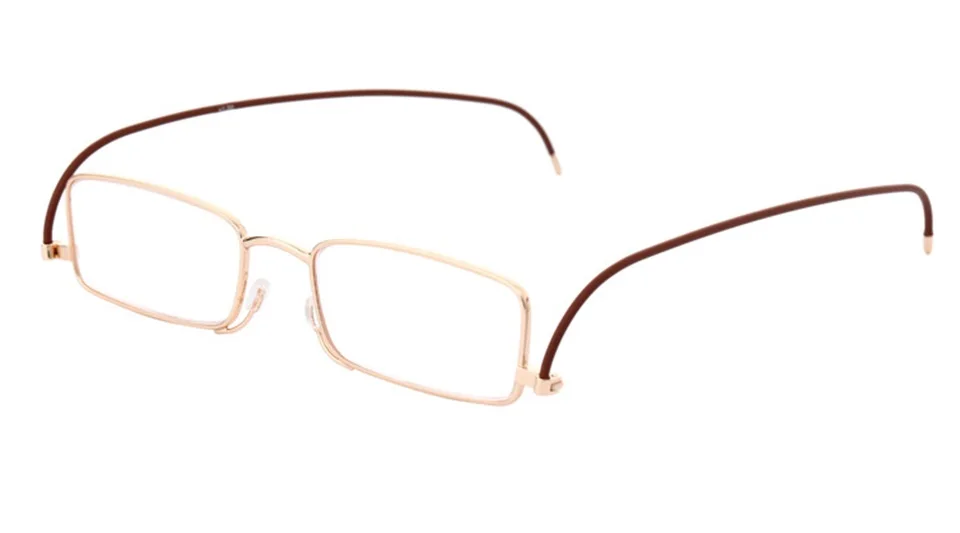 Konichenr мини дизайн очки для чтения для мужчин и женщин складные маленькие очки оправа металлические очки с оригинальной коробкой+ 1,0-+ 3,50