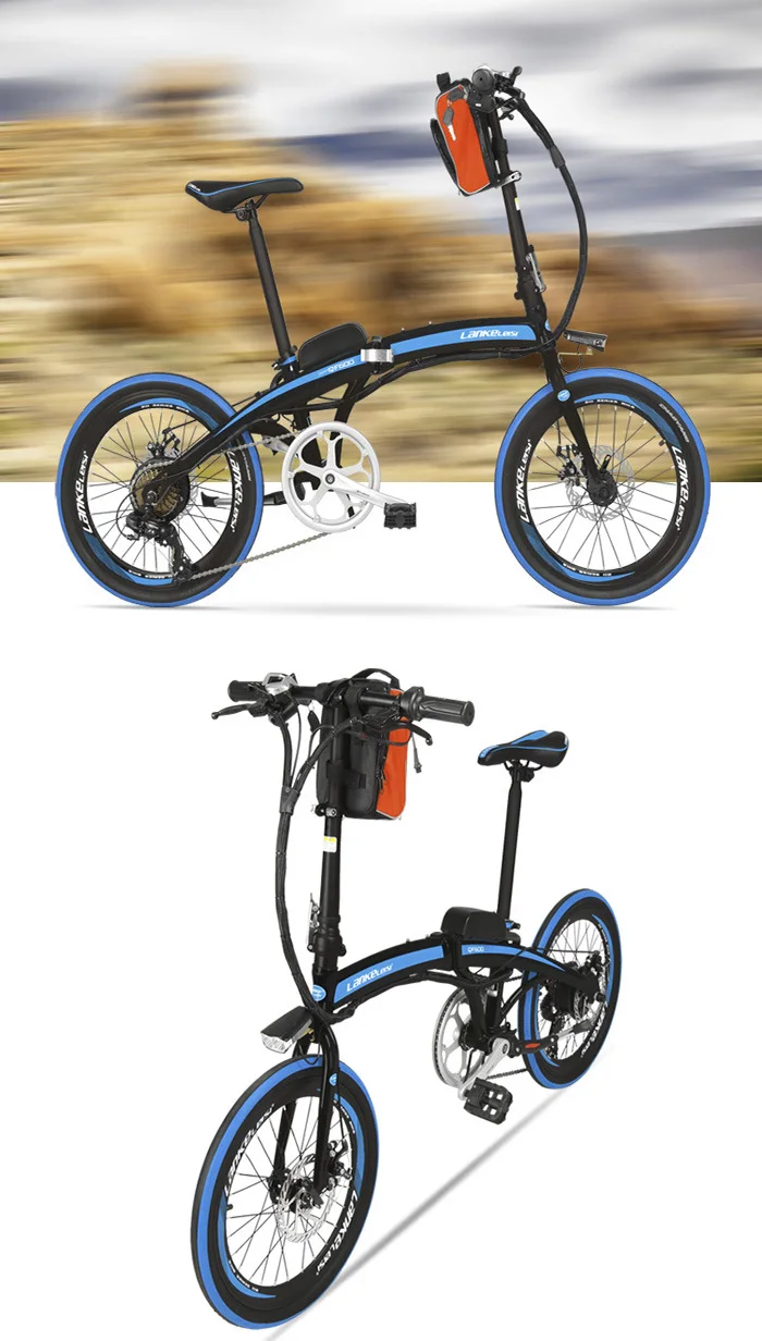 Excellent Electric bicycle 20 inch 36V folding electric car adult generation driving bicycle lithium electric car 1