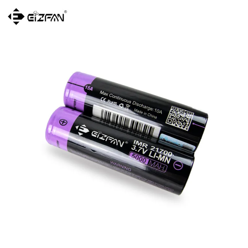 EIZFAN 21700 батарея 5000 мАч 15A для Joyetech ESPION Solo Vaporesso Armour Pro Geekvape Blade Eleaf iStick Pico S Mod