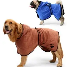 Халат для собак ванная для собак полотенце для маленьких средних больших собак микроволокно суперабсорбирующее сушилка для собаки полотенце Груминг за домашним животным изделием