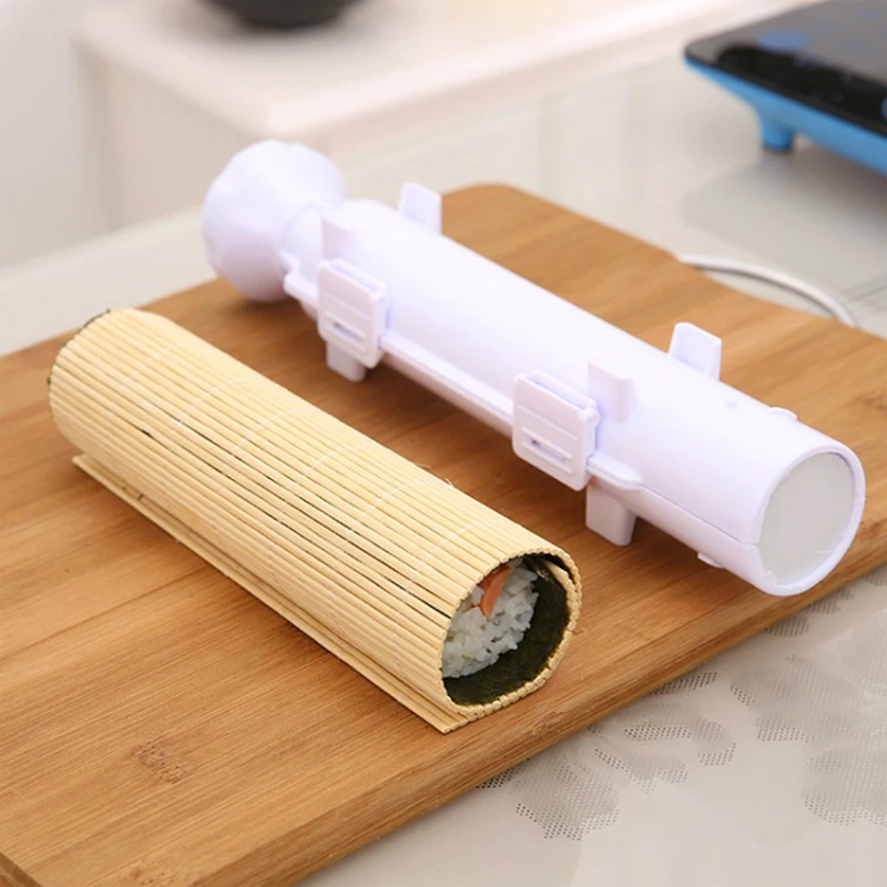 DIY Суши Maker ролл плесень решений комплект суши Базука риса мяса овощей Кухня
