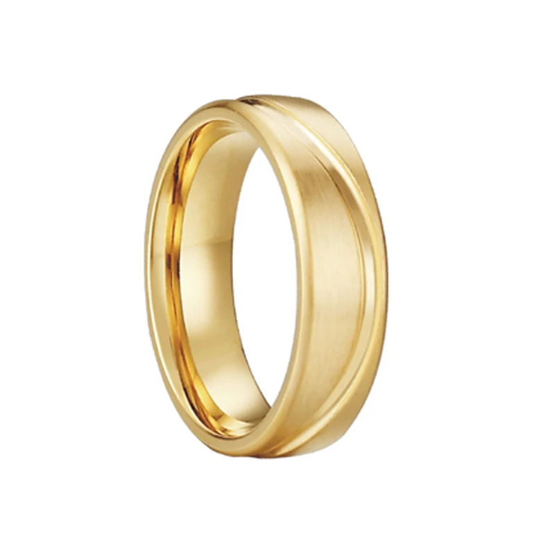 Набор обручальных колец из 3 предметов для мужчин и женщин золотого цвета, свадебные украшения для жениха - Цвет основного камня: YR039-01 men ring