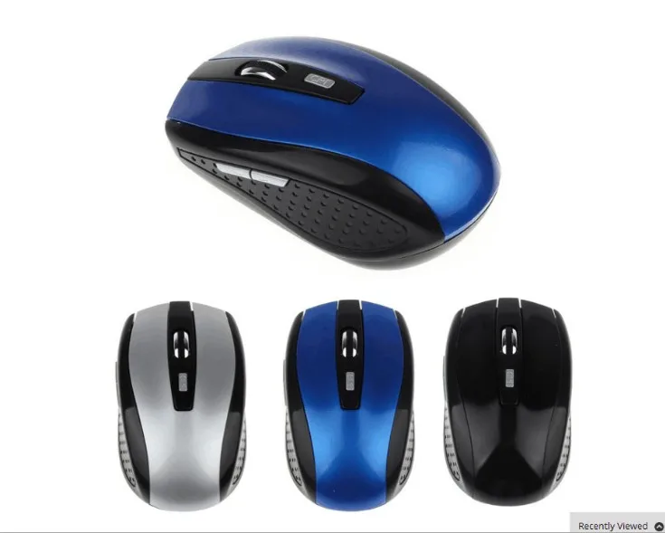 2.4 Ghz Di Alta Qualità Wireless Optical Mouse/Mouse + Ricevitore Usb 2.0 Per Il Pc Del Computer Portatile